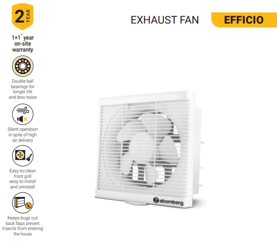 ATOMBERG Exhaust Fan